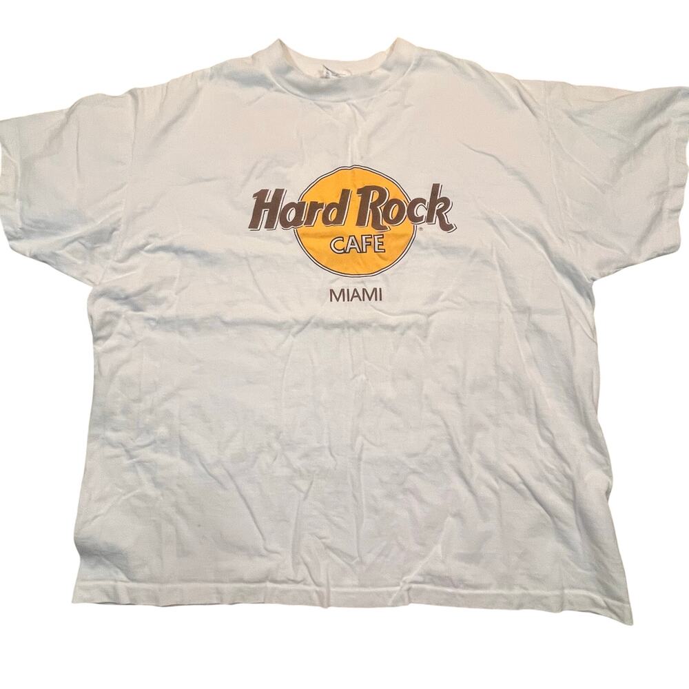 Vintage Hard Rock Cafe Nashville Single Stitch T Shirt Mens‎ XL White